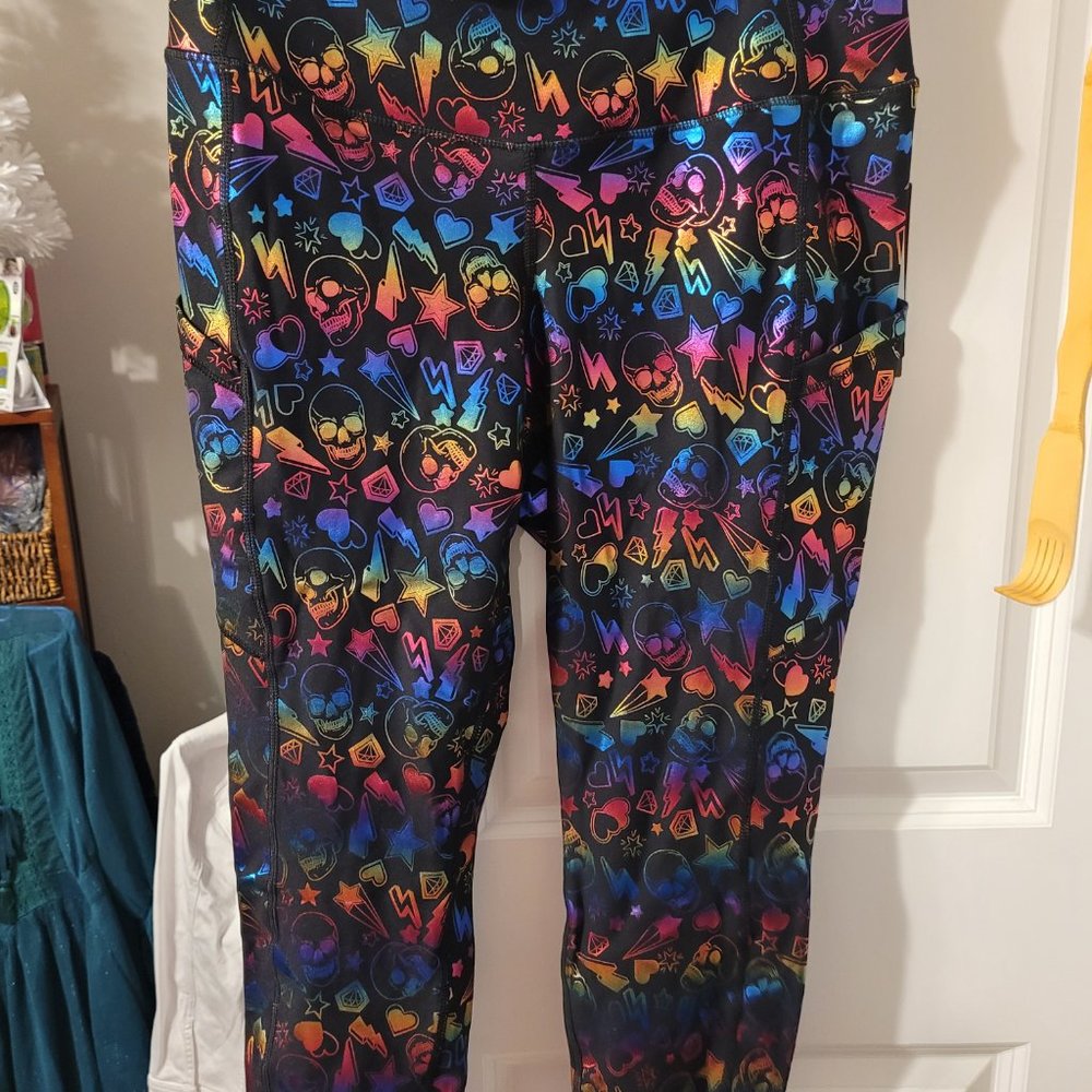 Torrid Betsey Johnson active leggings